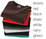 Elastic T-Shirt Farben